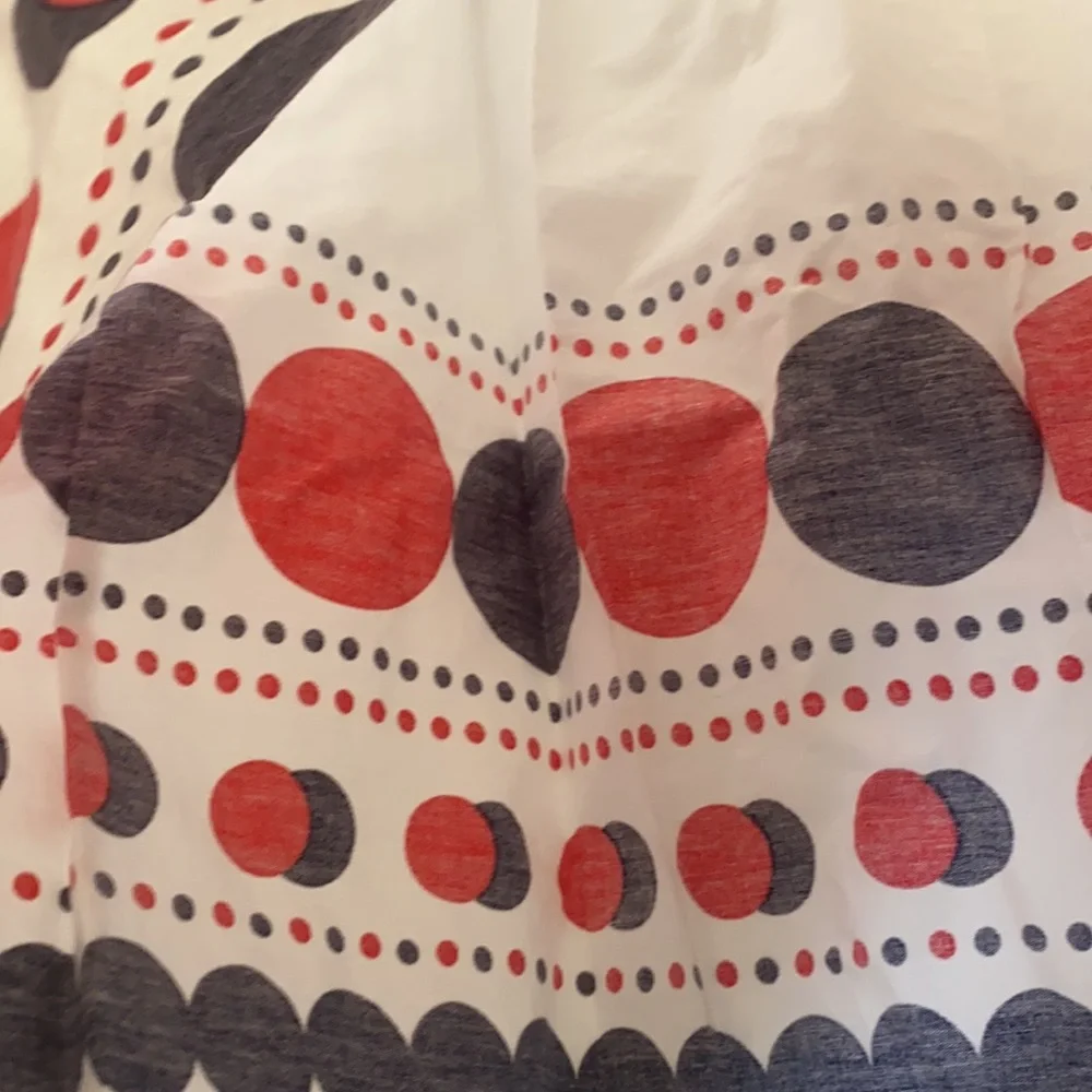 Gymboree Red White & Blue Sleeveless Shift Dress Size 6